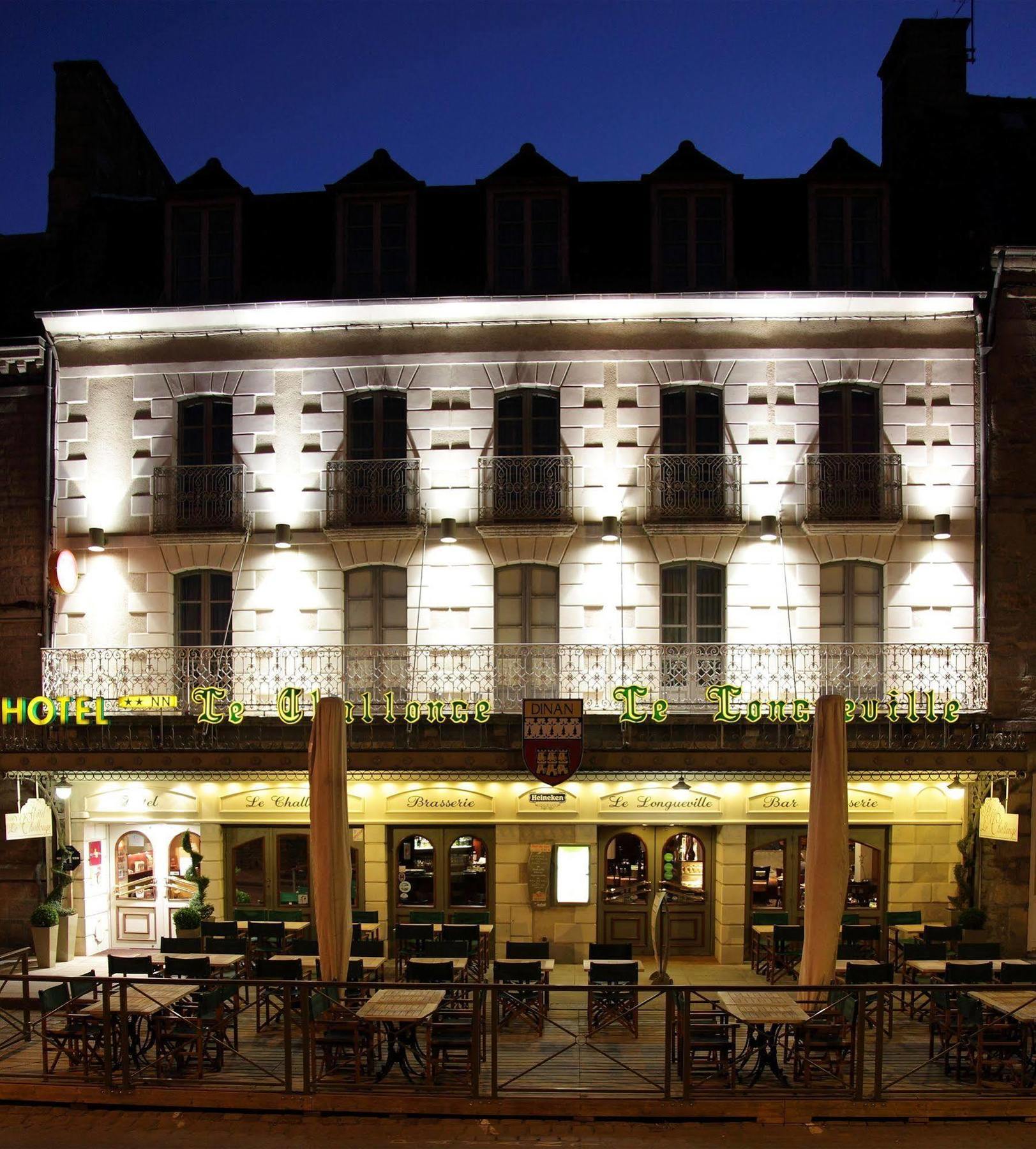 Cit'Hotel Le Challonge Dinan Exterior foto